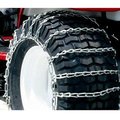 Peerlesschain Maxtrac Snow Blower/Garden Tractor Tire Chains, 2 Link Spacing, Steel 1062156